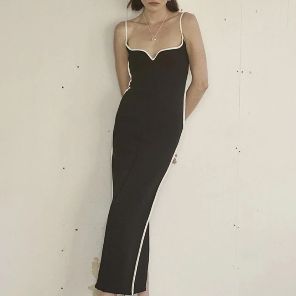 Black and White Dress